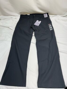 Levi's 511 Slim Tech High Stretch Black Straight-Leg Pants Size 36